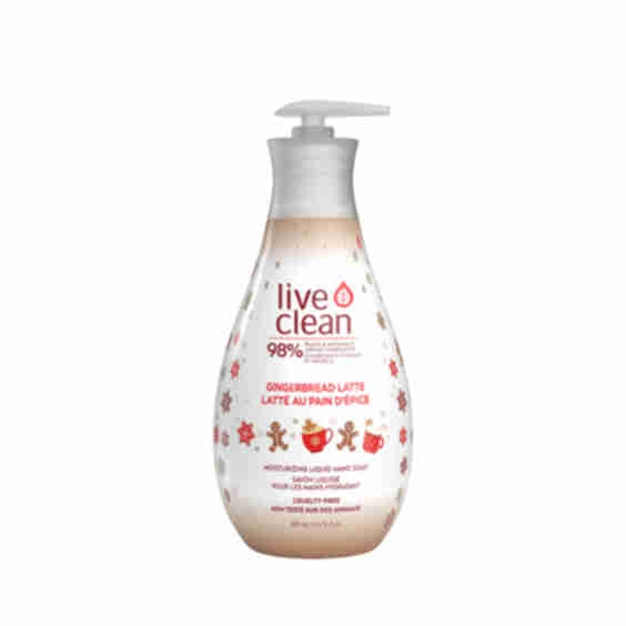 Moisturizing Liquid Hand Soap Gingerbread Latte Bundle of 3