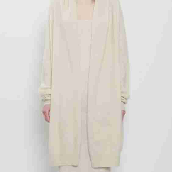 Straight Cashmere Cardigan