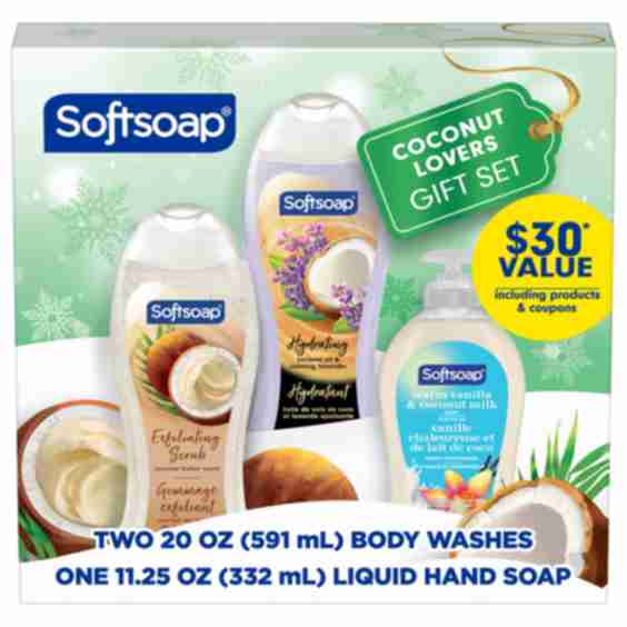 Coconut Lovers Holiday Gift Set - 3 Piece Body and Hand Care