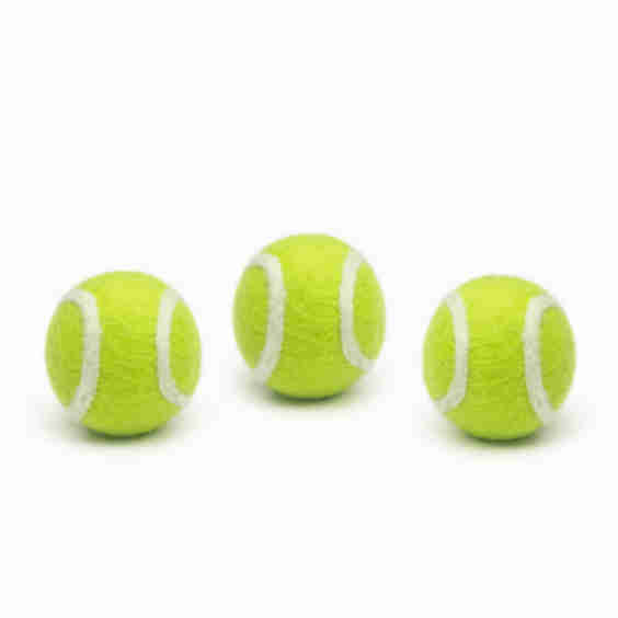 Mini Tennis Wool Balls - Set of 3