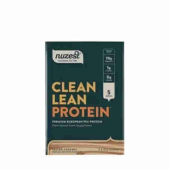 Clean Lean Protein Premium European Pea Protein Powder Salted Caramel