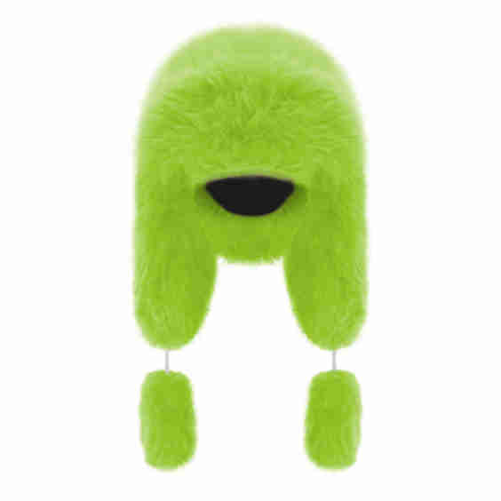 Fancy Poodle Faux Fur Hat