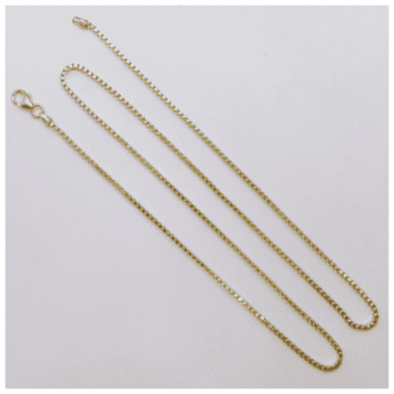 Box Link Chain Necklace