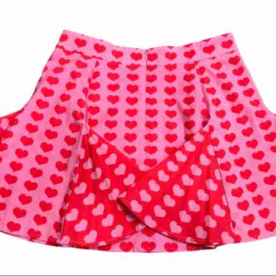 Oh My Hearts Pleated Skirt/Skort