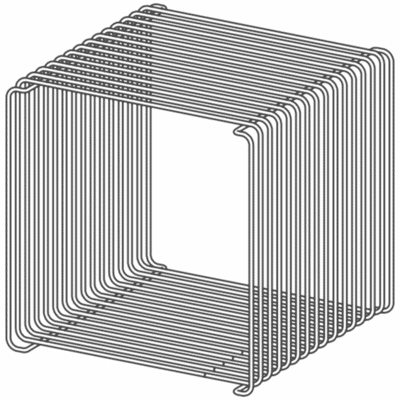 Panton Wire Single Shelf