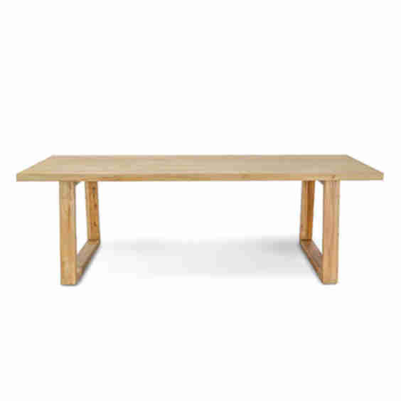 8 Seater Nuoro Natural Dining Table
