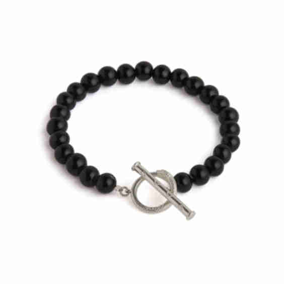 Ouroboros Onyx Bracelet