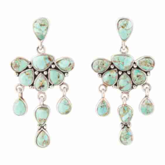 Durango Sterling Silver Post Drop Earrings