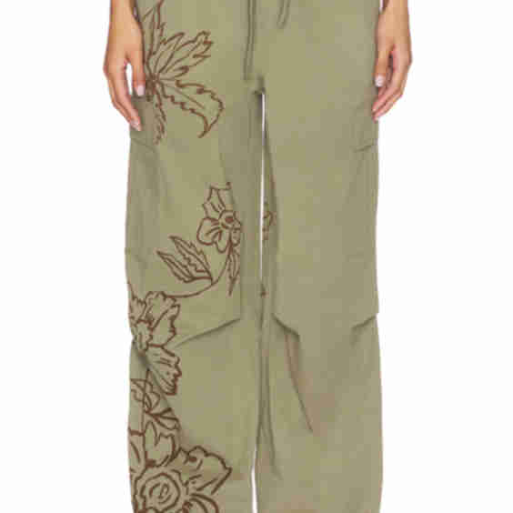 Cotton Parachute Pant