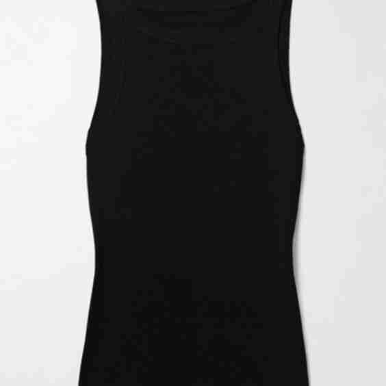 Jennifer Ribbed Cotton-Jersey Tank Top