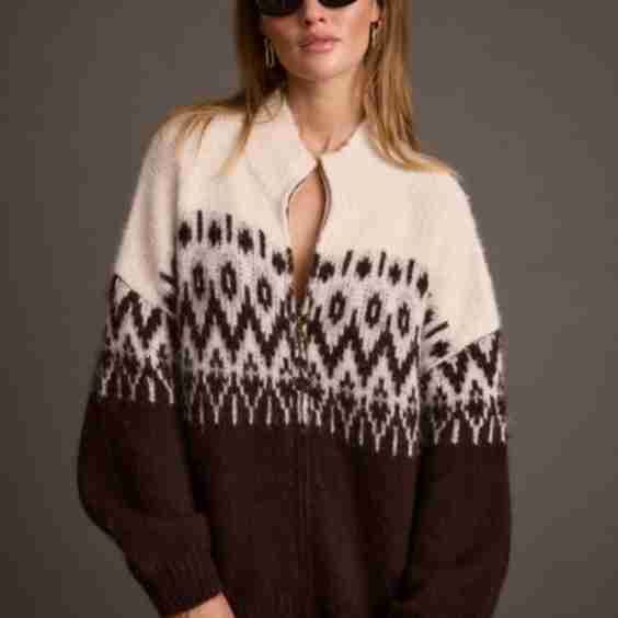 Toddy Zip Up Sweater