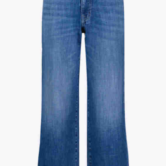 High Rise Wide Leg Cropped Addison Jeans