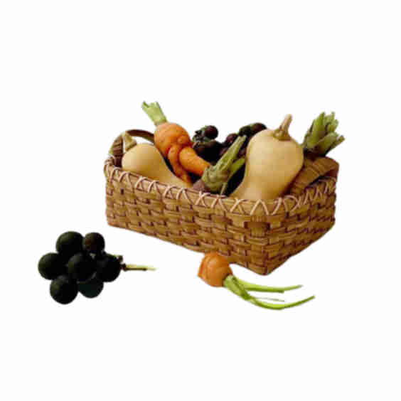 Panier de Crudites Rattan Basket