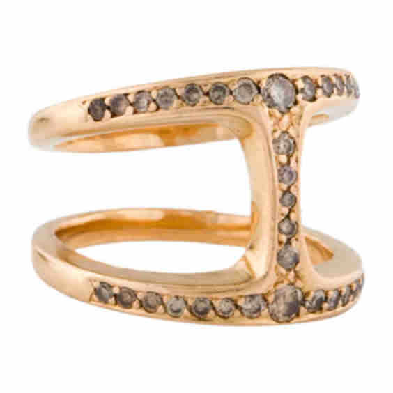 18K Diamond Dame Phantom II Band Ring
