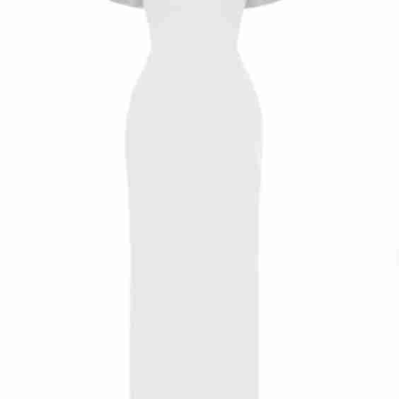 Crystal Cape Detail Maxi Dress