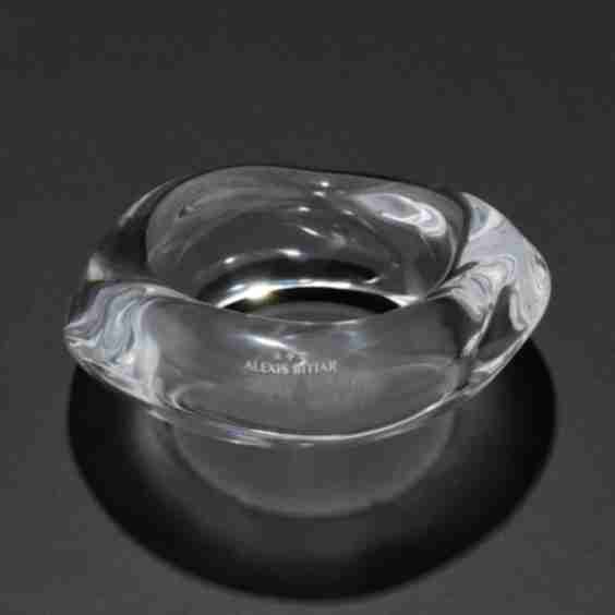 Liquid Lucite Wavy Bangle Bracelet