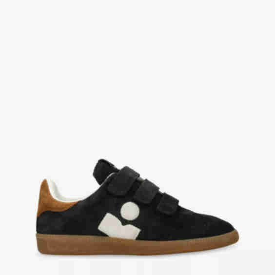 Beth Low-Top Suede Leather Sneakers