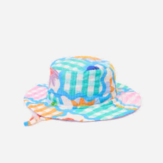 Bold Floral  Sun Hat