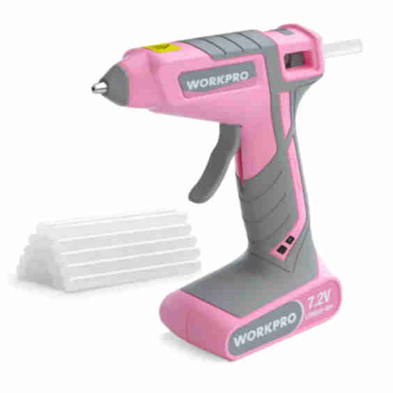 7.2V Cordless Hot Melt Glue Gun Kit