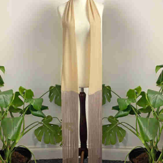 Essie Chiffon Fringe Scarf