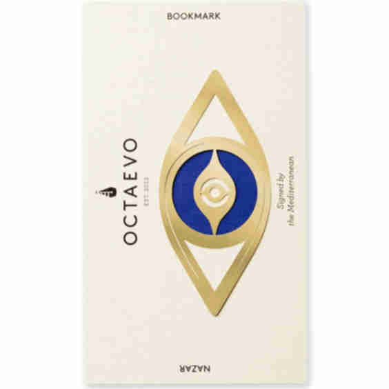 Brass Nazar Bookmark