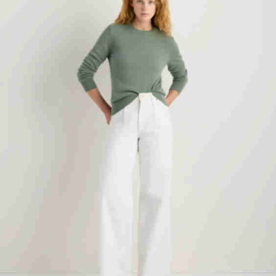 Mongolian Cashmere Crewneck Sweater