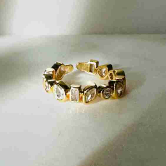Leia Multi Shaped Cubic Zirconia Ring