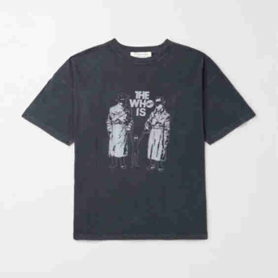 Who Is Printed Cotton-Jersey T-Shirt
