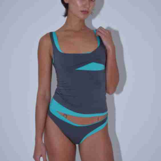 Layered Jersey Vest Top