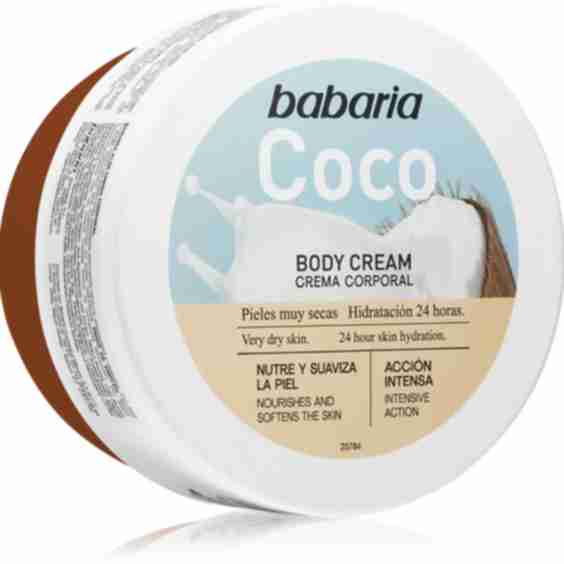 Coconut Body Cream for Very Dry Skin