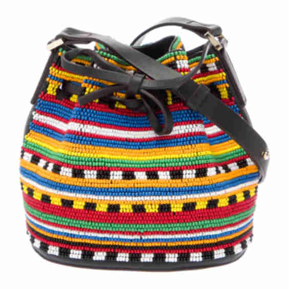 Leather Bucket Bag