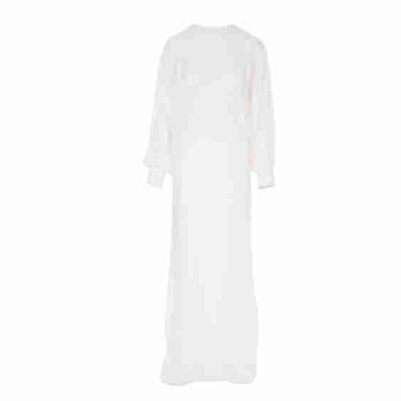 Silk Floor Length Blouse with Side Slit