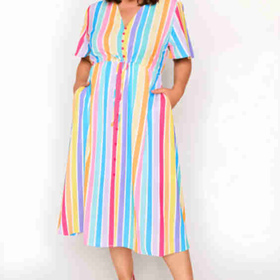 Marley Lpd Candy Stripe Dress