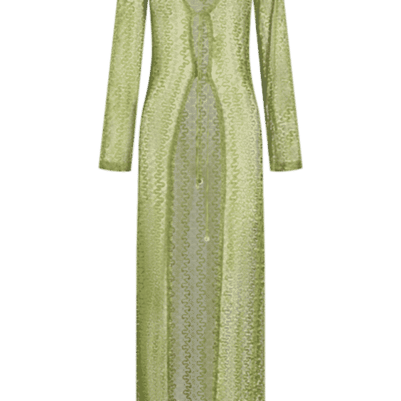 Knit Kaftan Dress