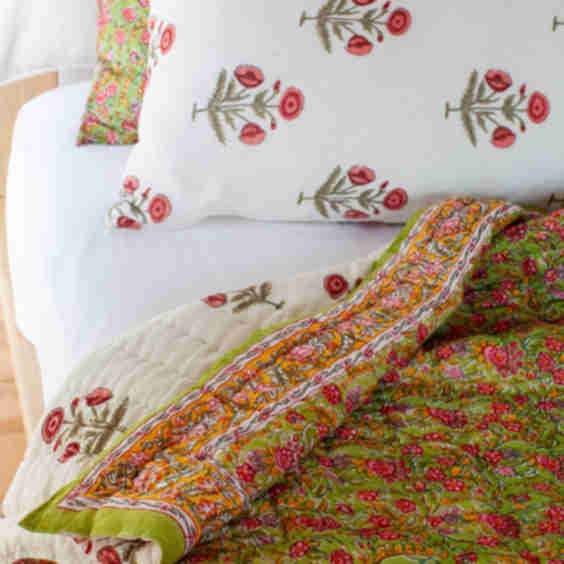 Holly Poppy Pillowcase