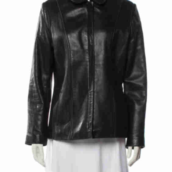 Leather Biker Jacket (Pre-Owned)