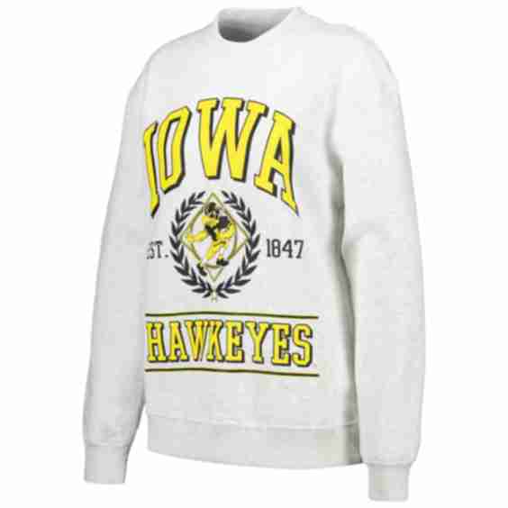 Iowa Hawkeyes Logo Pullover Sweatshirt