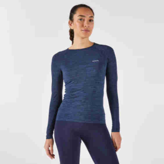 Women's Seamless Long-Sleeved Running T-Shirt