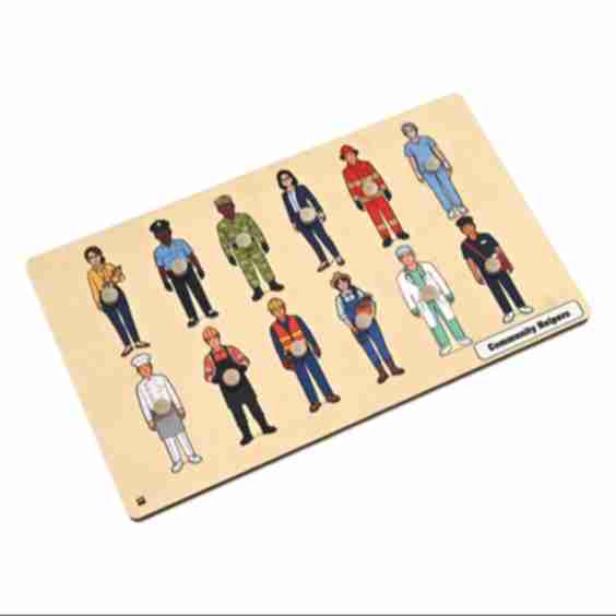 Community Helpers Puzzle