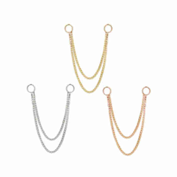 Box Double Chain Body Jewelry