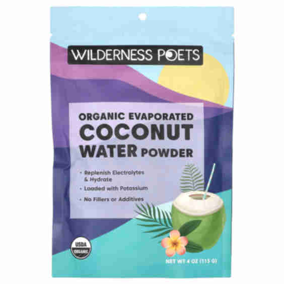 Organic Evaporated Coconut Water Powder, 4 oz