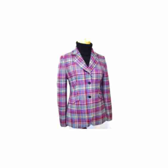 Wool Sport Jacket - Hepburn - Plaid