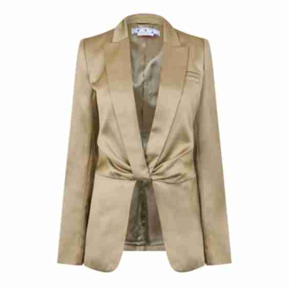 Duchesse Twisted Blazer Jacket