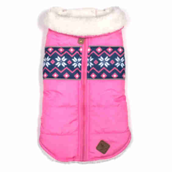 Puffy Aspen Dog Jacket - S