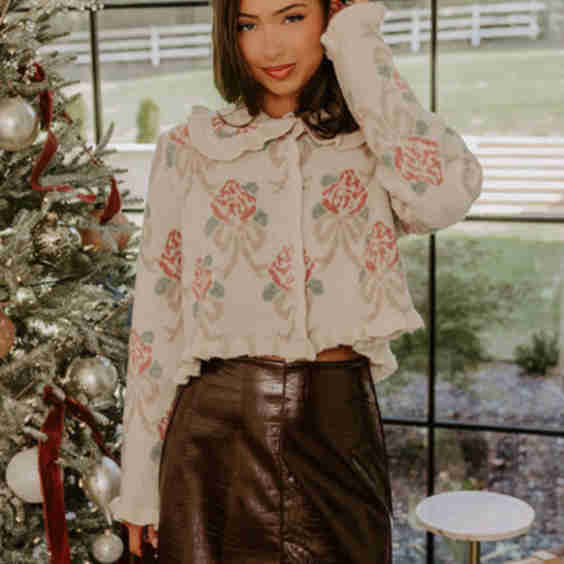 The Jessica Faux Leather Mini Skirt