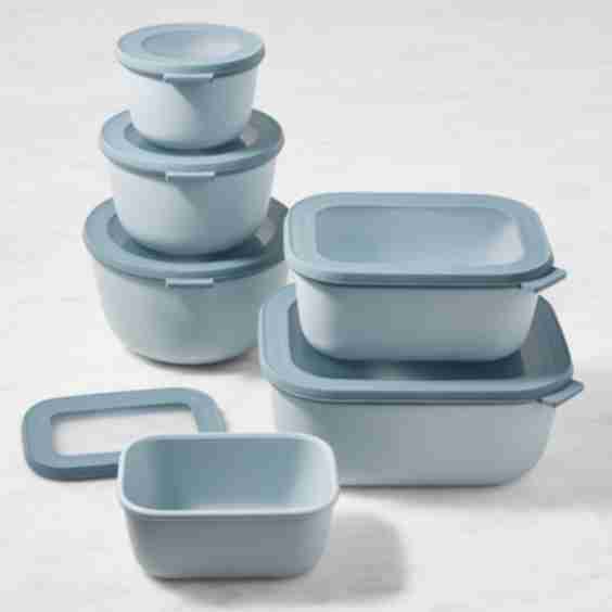 Nested Food Storage Containers, 12-Piece Set