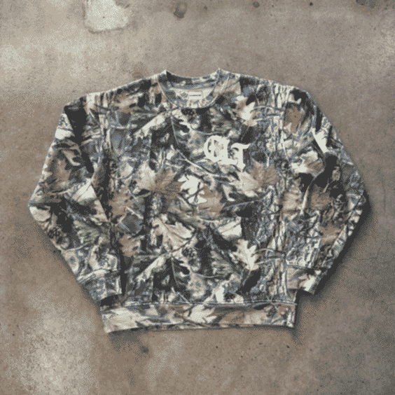 Reppin' This City Faded Camo Crewneck Sweatshirt