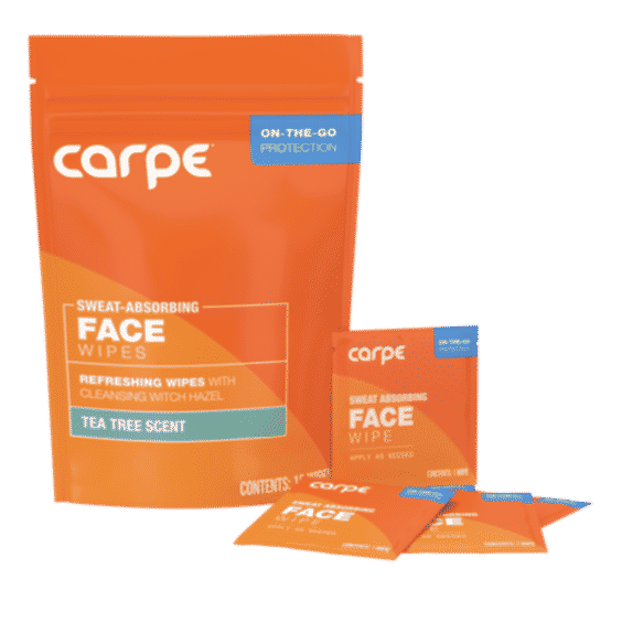 Sweat Absorbing Face Wipes