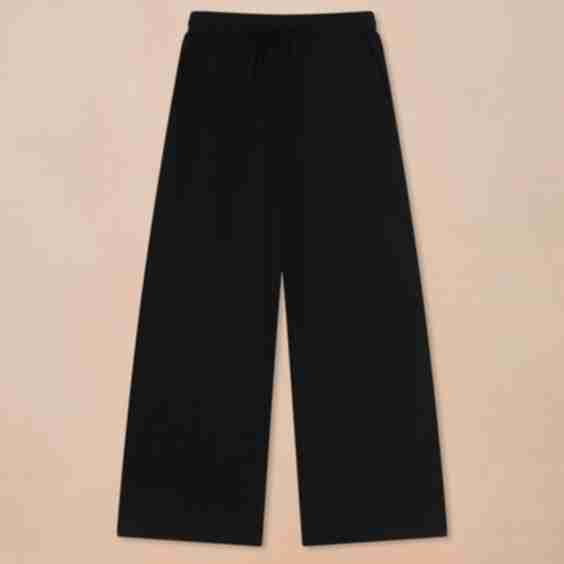 Linen Ecovero Wide Leg Trouser
