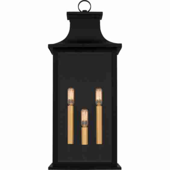 Abernathy 3 Light Outdoor Wall Lantern